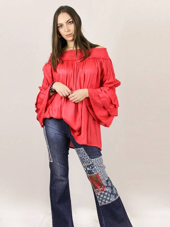 Out With The Gang Tunic for wholesale by Avani Del Amour