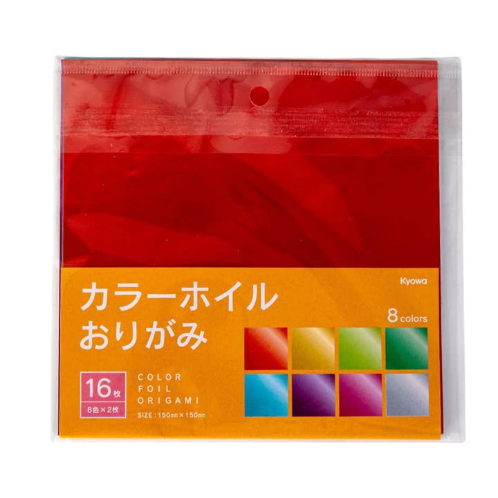 5,9" L Dubbelsidigt Origamipapper 8 Färger 16 st Förpackning (1/240) för wholesale av Urban Tokyo