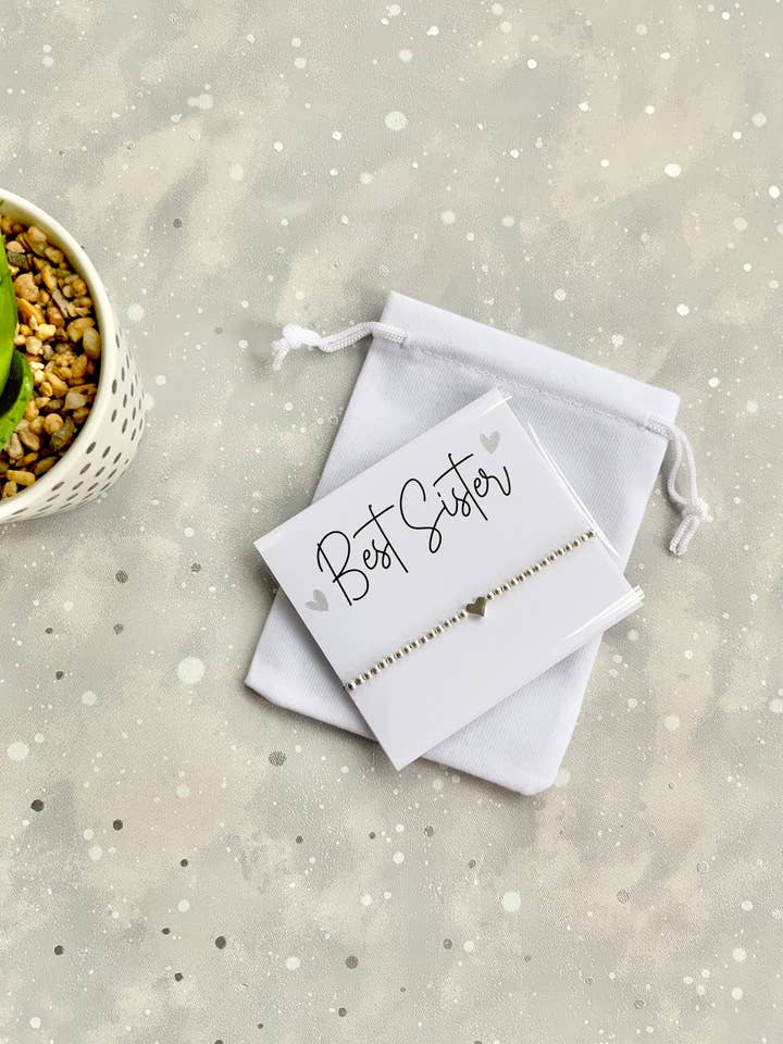 Bedelarmband met Sister kralen voor wholesale door The Gift Club