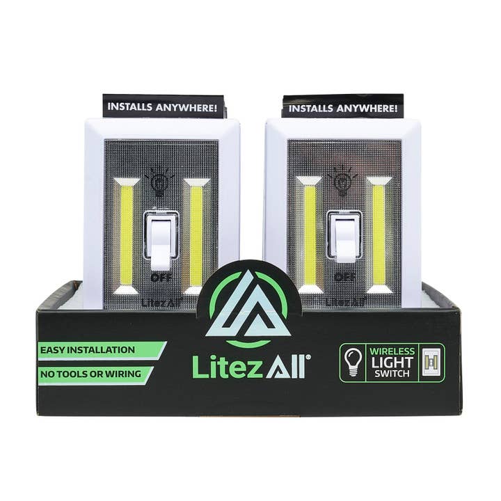 LitezAll - Wholesale Light Switch Cover/Plate - LitezAll COB LED Cordless Light Switch14