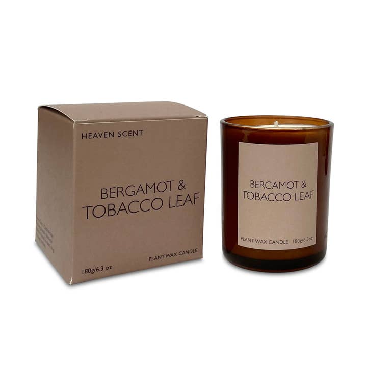 Heaven Scent Incense Ltd - Wholesale Jar/Filled Candle - Heritage Range - 20cl Scented Amber Aromapot Candle15