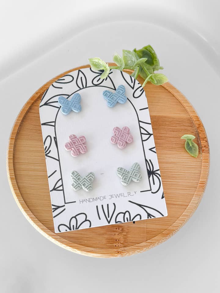 Suzy Butterfly Studs for wholesale by SuzyMe