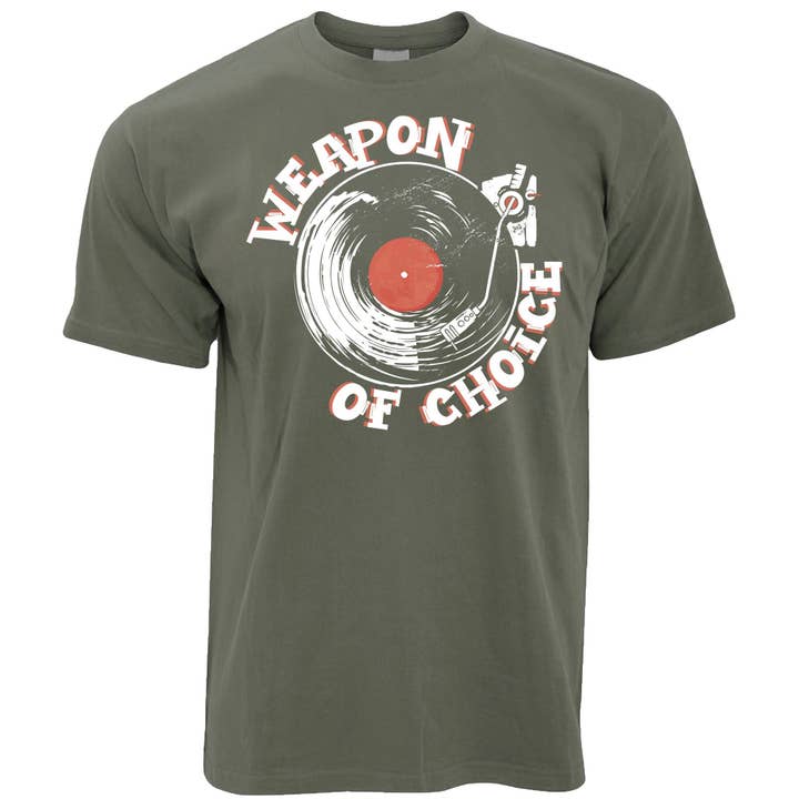 PIGMENTIFY - Wholesale T-shirt met print - Uniseks - Weapon Of Choice T-shirt met vinylplaat6