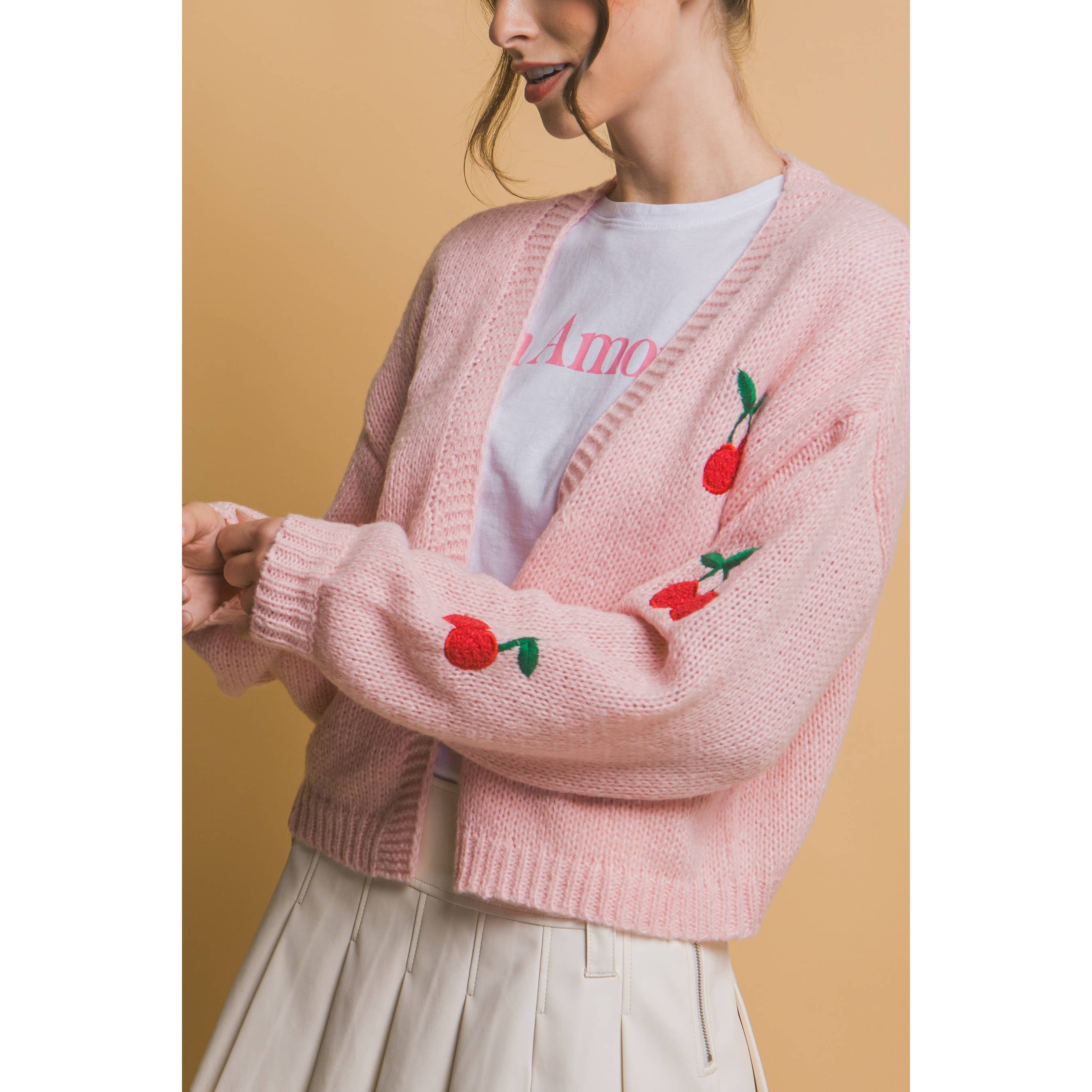 Apolline – wholesale Cardigan – Women’s – Cherries Cardigan13