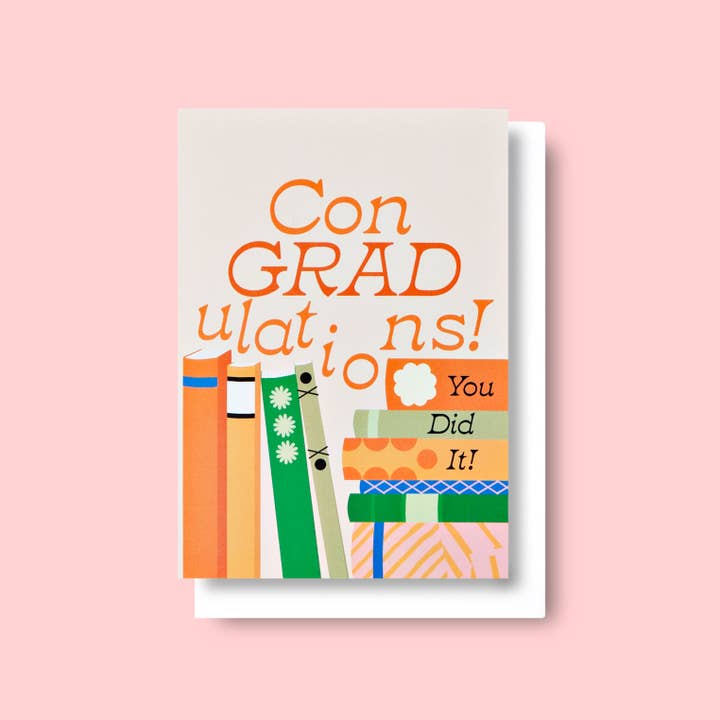 Con-Grad-ulations Graduation Celebration Card for wholesale by Good Thanks Paper