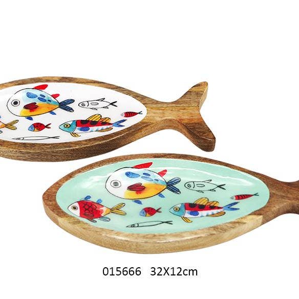 Fish Ramekin Mm 'Gabin' 32 X 12 cm / 2 Ass for wholesale by Faye