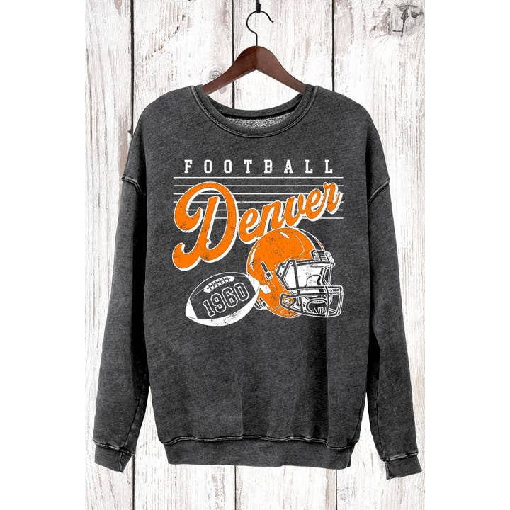 FUSSBALL DENVER 1960 MINERAL SWEATSHIRTS für den Großhandel von HRTandLUV