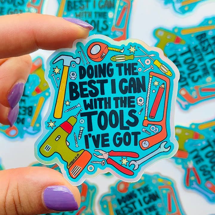 Mimo – wholesale Sticker – DIY Tools - Holographic Vinyl Sticker 1