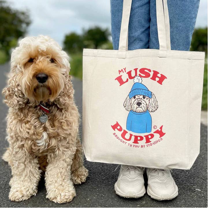 Mijn Lush Puppy Gepersonaliseerde Tas voor wholesale door Syd&Co