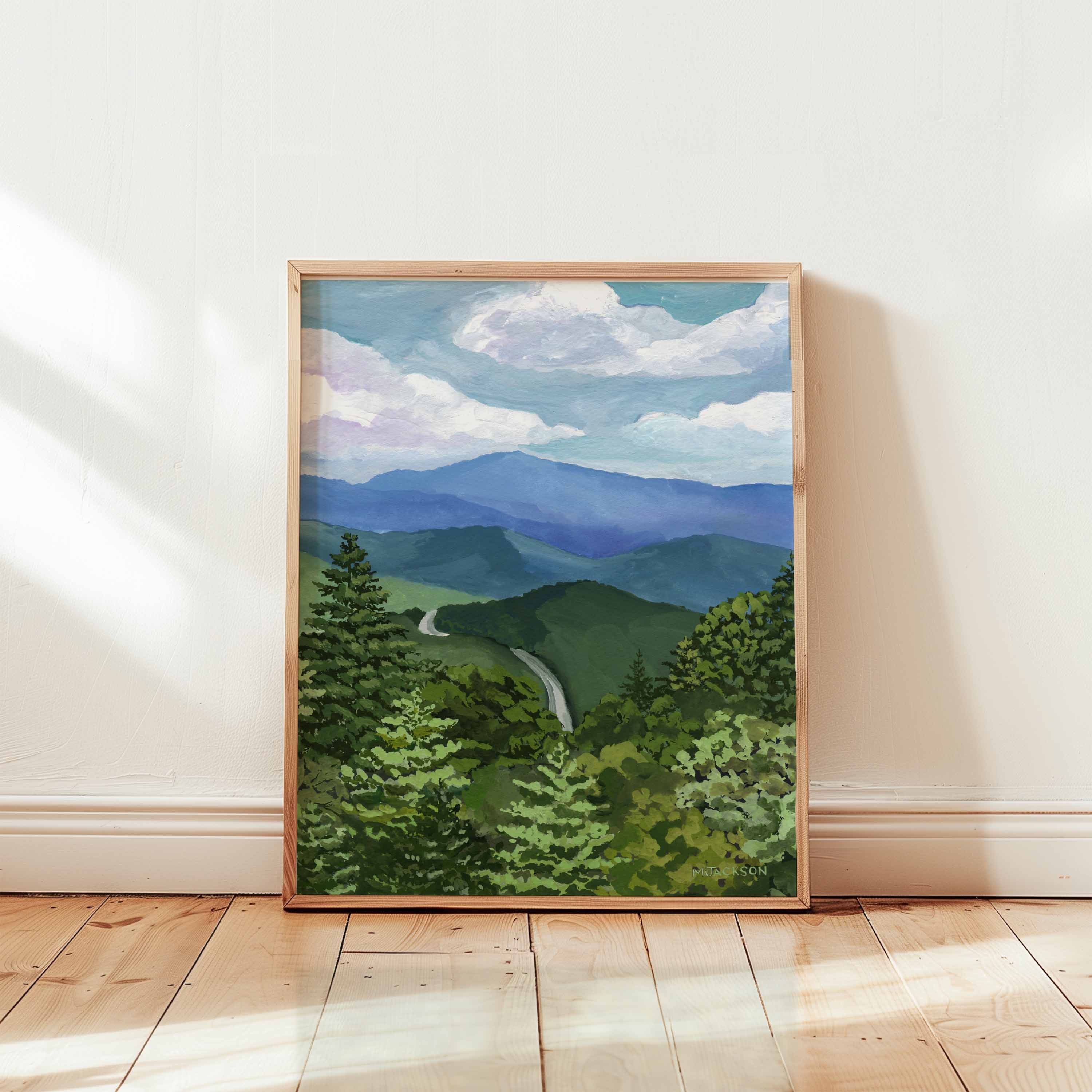 MARISAMADE - Wholesale Art Print - Blue Ridge Parkway Art Print2
