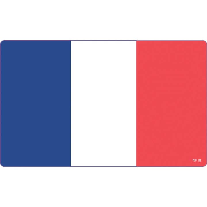 French Flag Bumper Sticker, Car Magnet for wholesale by Humper Bumper