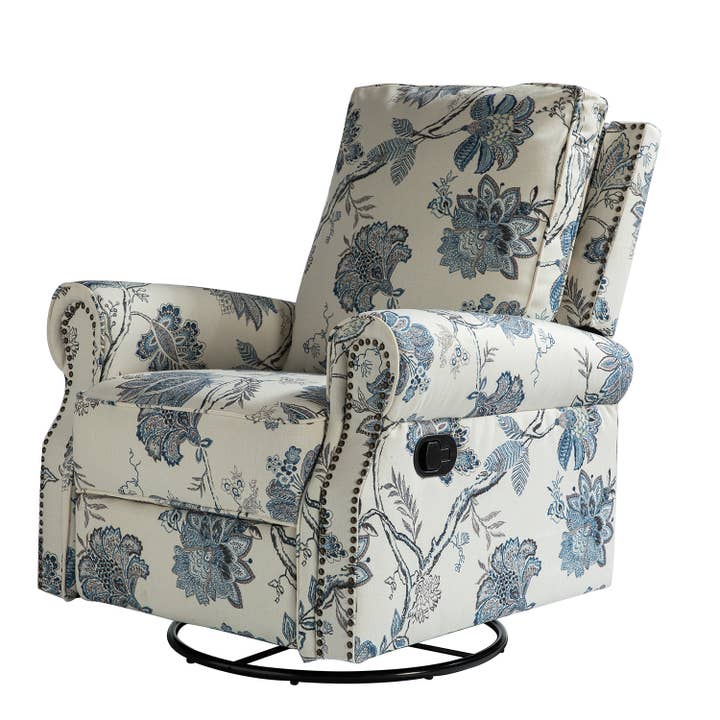 Karat Home - Wholesale Chair - Kaspar Manual Swivel Glider Recliner9