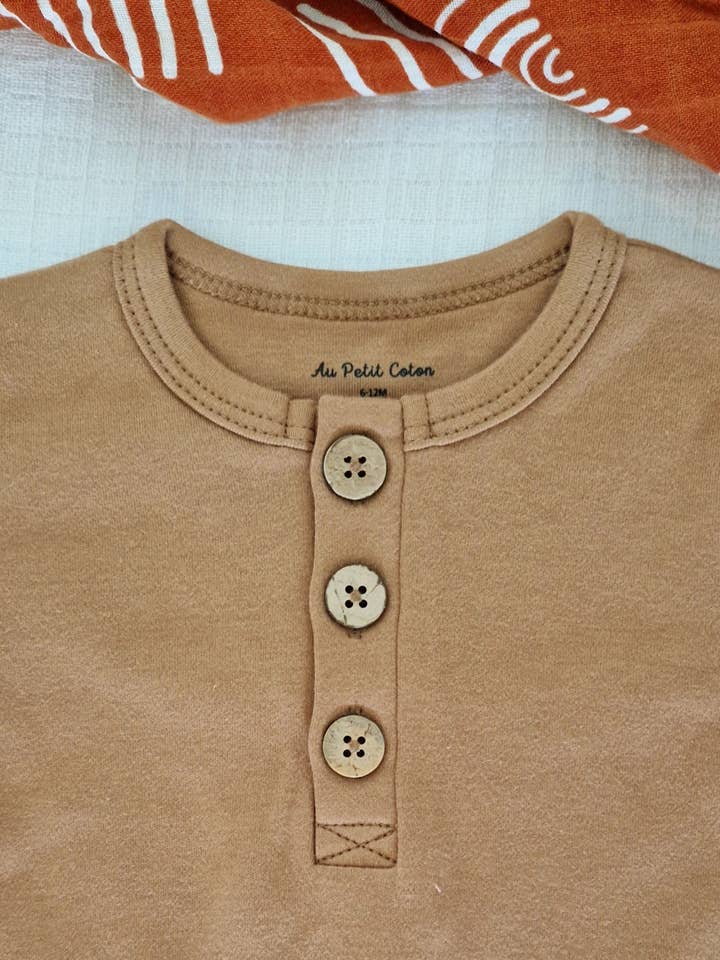 Au Petit Coton - Wholesale Jumpsuit - Baby - KALÉO baby bodysuit organic cotton1