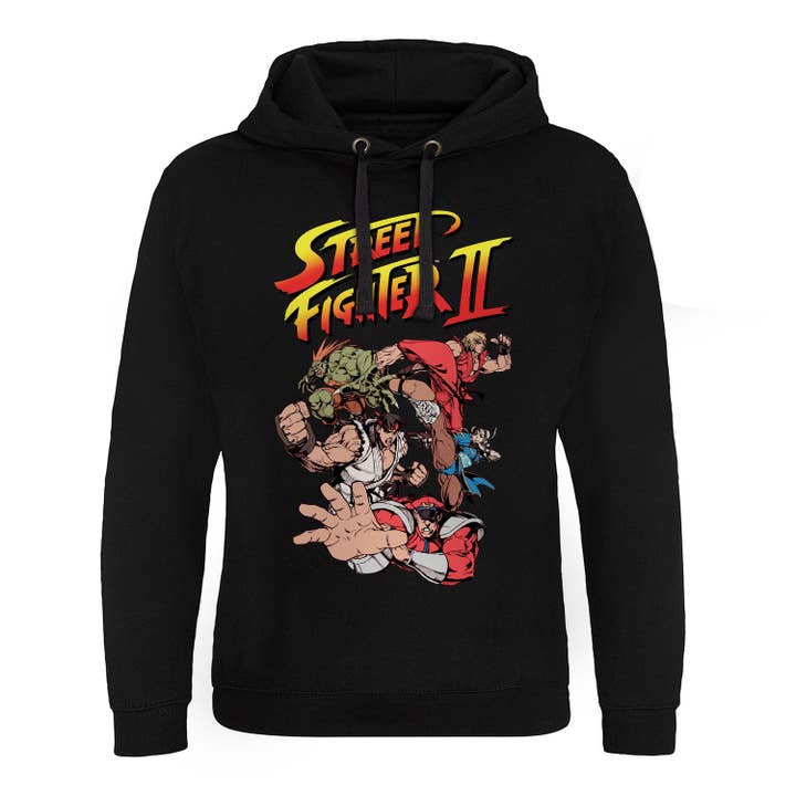 Hybris Production AB - Wholesale Hoodie - Unisex - Street Fighter II Epic Hoodie