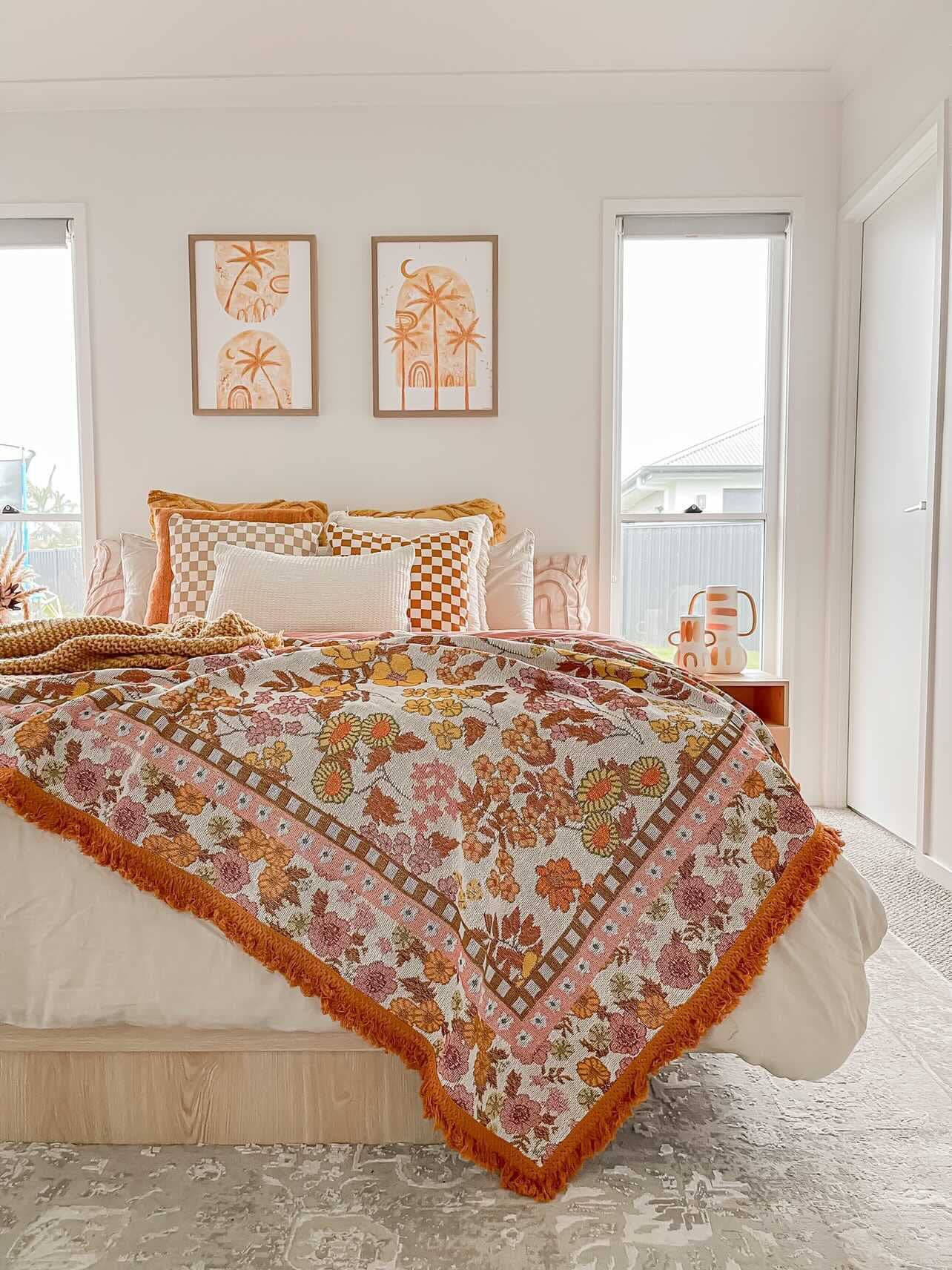 Sunni Scenes - Wholesale Area Rug - Poppy - Picnic Beach Throw Rug - XL1