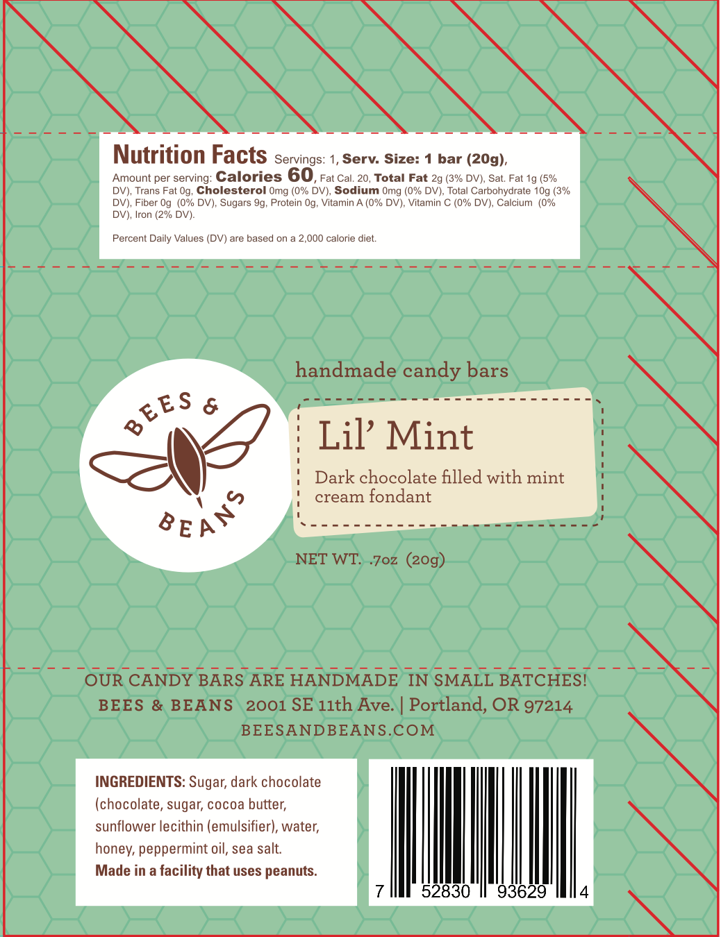 Bees & Beans - Wholesale Chocolate Covered Sweets - Lil’ Mint5