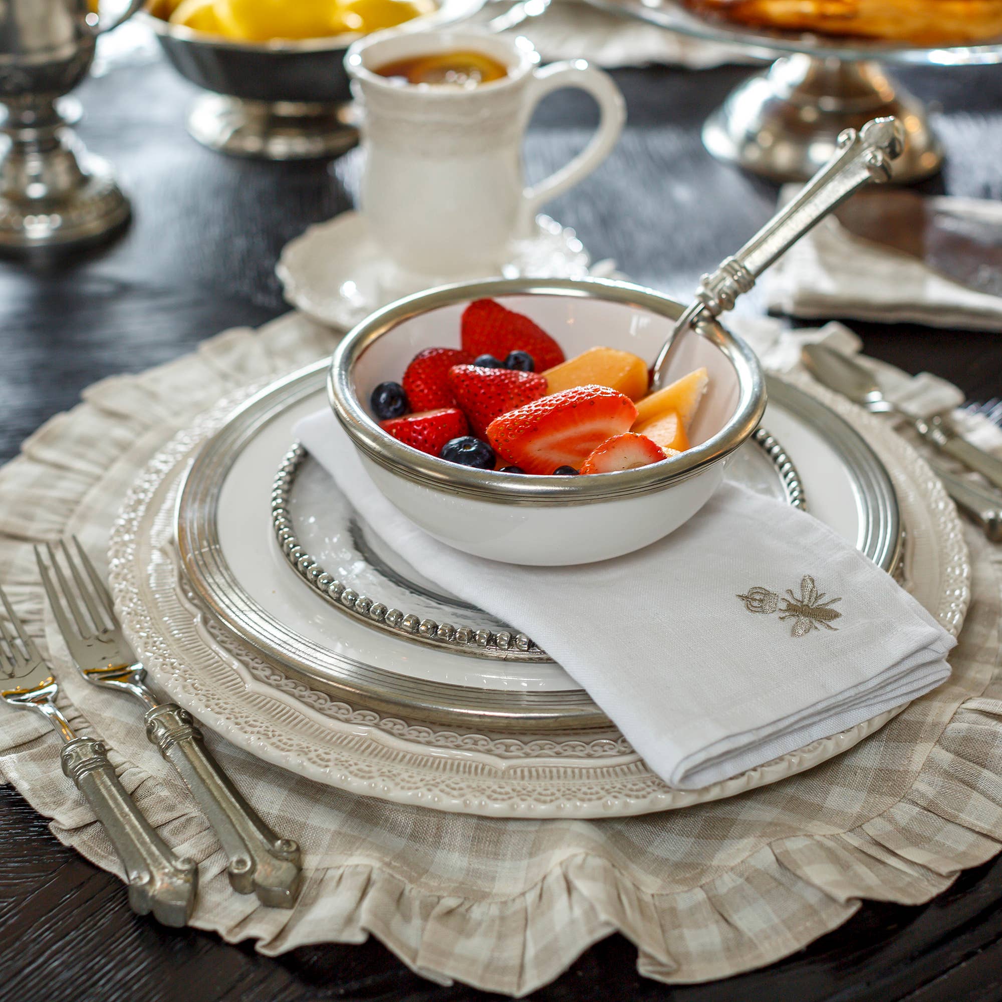 Arte Italica & Crown Linen Designs - Vendita all'ingrosso Ciotola - Ciotola per cereali toscani4