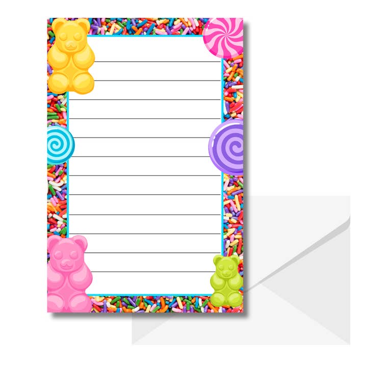 Sweetness Camp Stationery for wholesale by LP Studios/Lootie Patootie