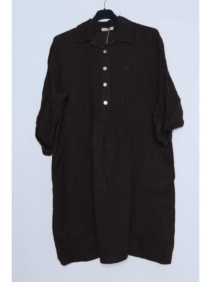 LÉA & LUC – Engroshandel Kjole - Dame – Korte kjoler i 100% hør REF. 135134