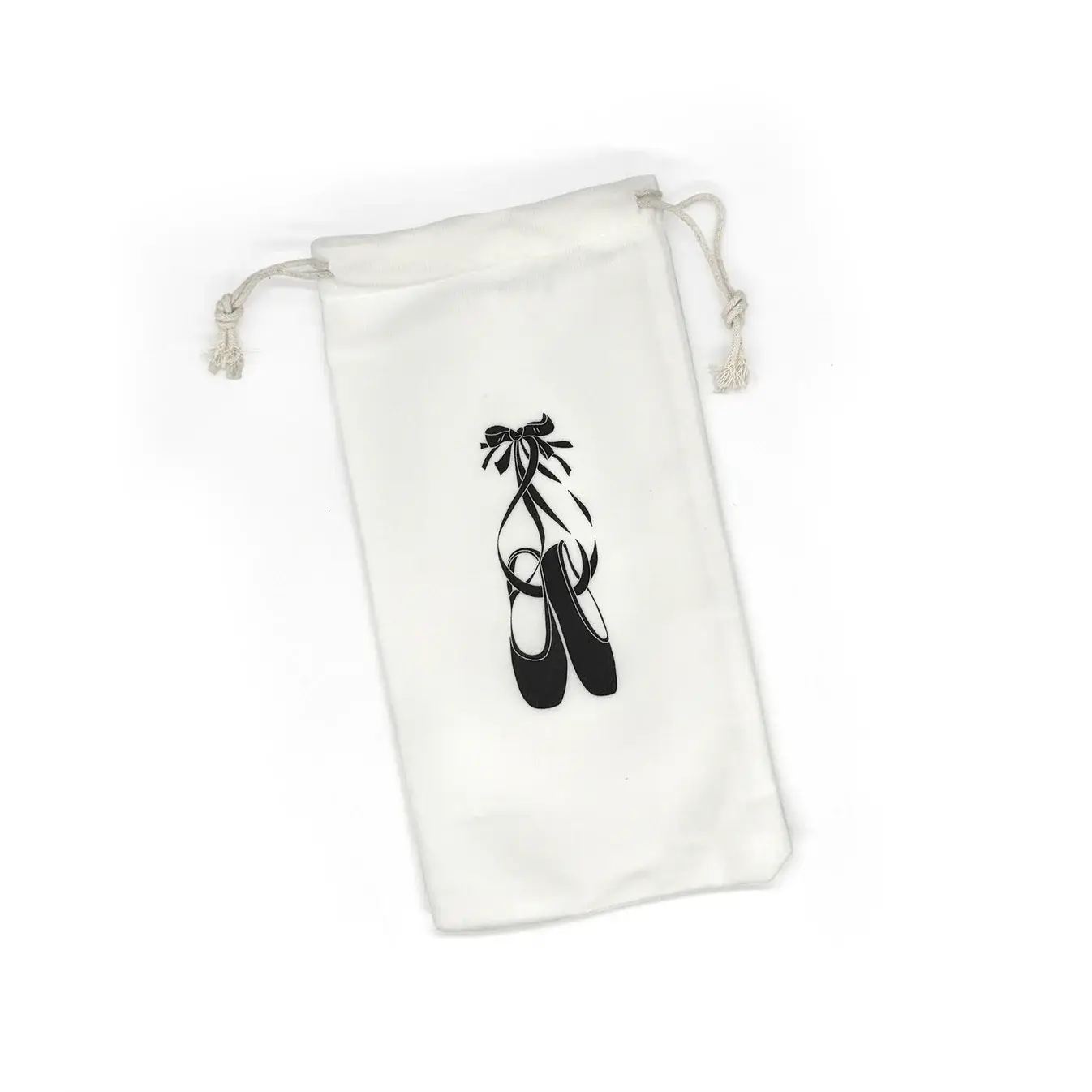 Super Perfect! - Vendita all'ingrosso Borsa con coulisse - Bambini - Borsa morbida da ballo con coulisse e stampa di scarpette da punta1