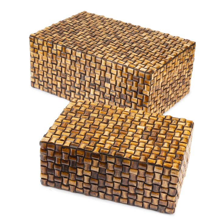 GAURI KOHLI - Wholesale Decorative Box - Nomad Decorative Boxes, Set of 2