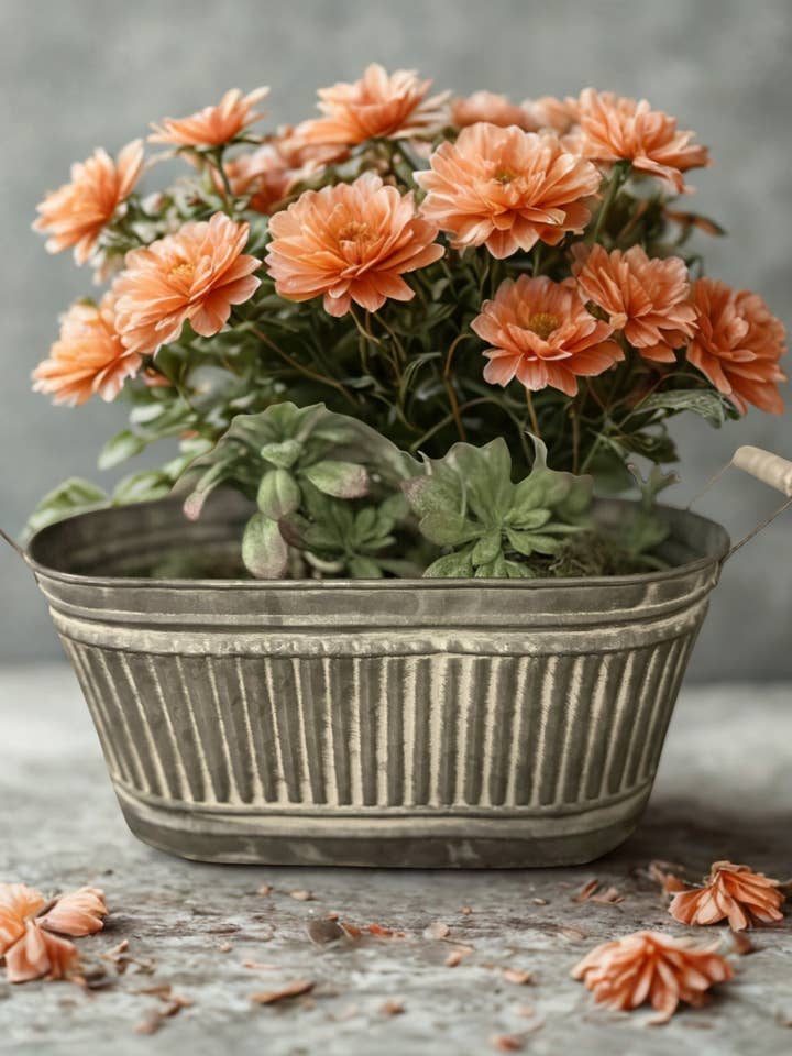 Iron Tray with Wood Handle - Set of 3 for wholesale by Vagabond Vintage