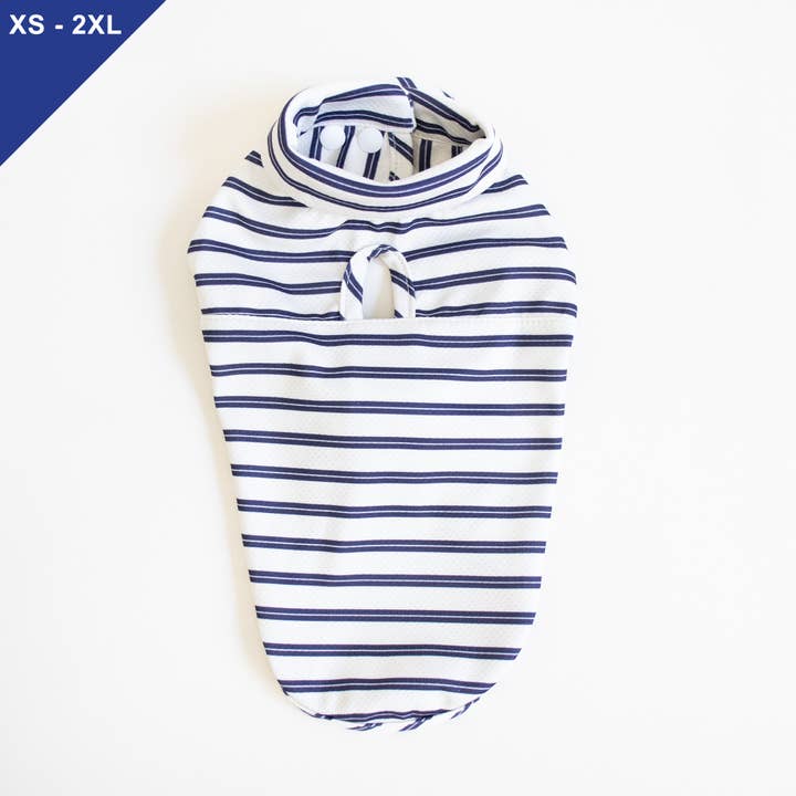 Le Chien Bleu NY - Wholesale Pet Jacket - Dog - LCB French Navy Cooling Jacket  0