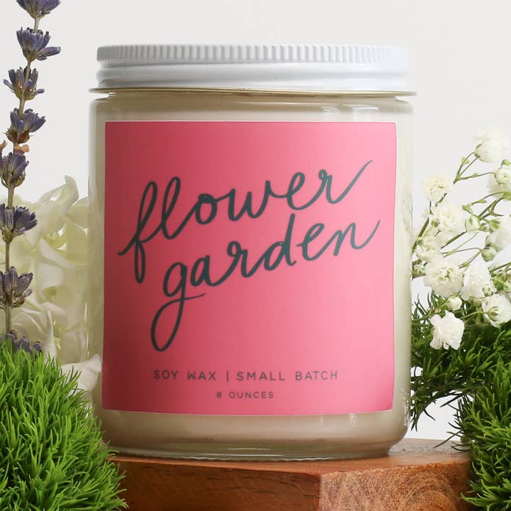 Flower Garden - Candle for wholesale by Poured Goods