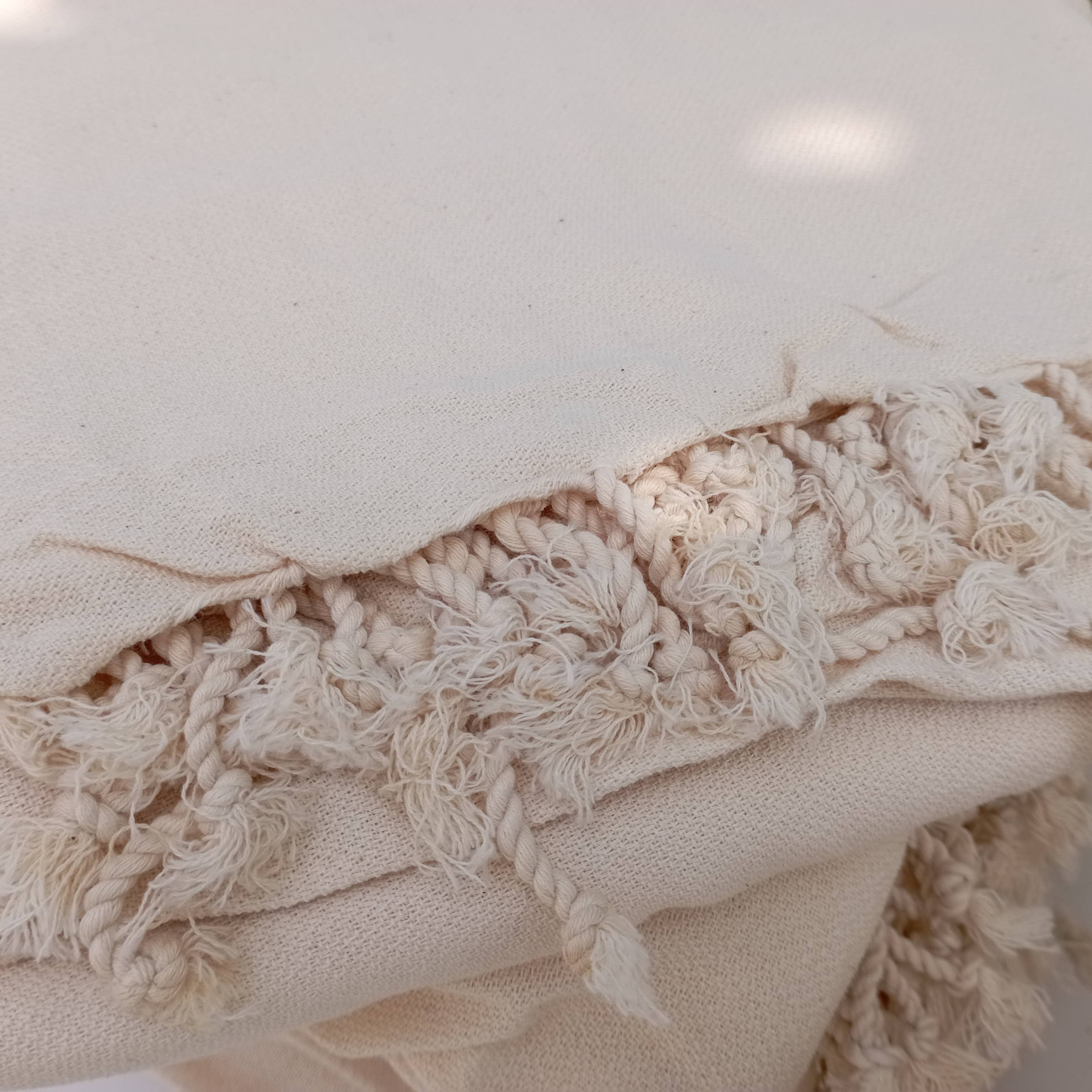 Pamouque - Wholesale Beach Towel - 15 PCS 100% Coton Beige Turkish Towel / Peshtemal 2