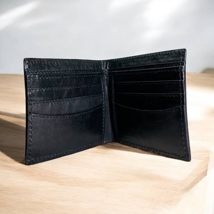 Western Linens - Venta al por mayor Cartera - Hombre - Cartera de hombre de cuero repujado Bloom2