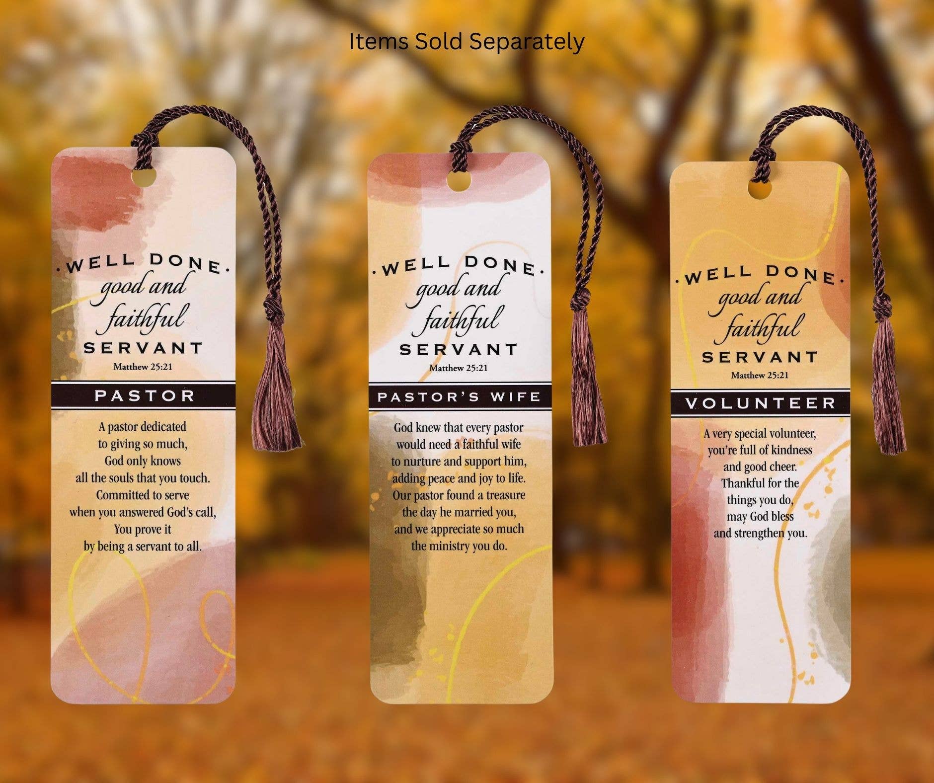 Dicksons - Wholesale Bookmark - Tassel Bookmark A Pastor Dedicated To2