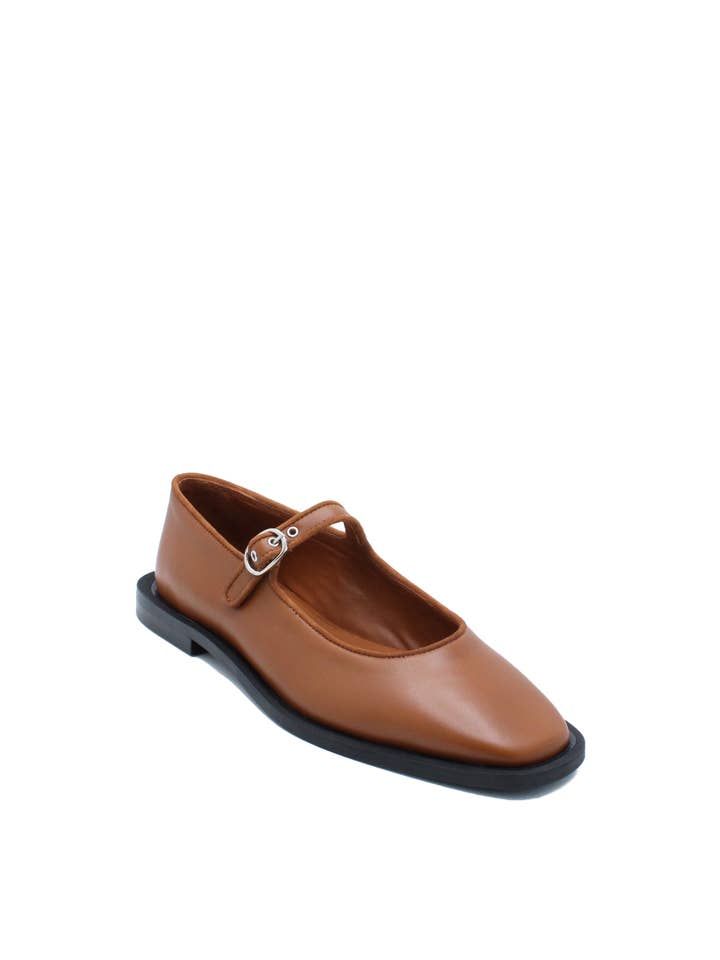 JJ HEITOR SHOES - Wholesale Flats/Loafers - Women's - TÓQUIO CAMEL BALLET FLATS 3