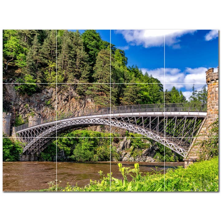 Bridge Keramikfliese Keramikfliesen-Wandbild PT500267 für den Großhandel von Picture-Tiles.com