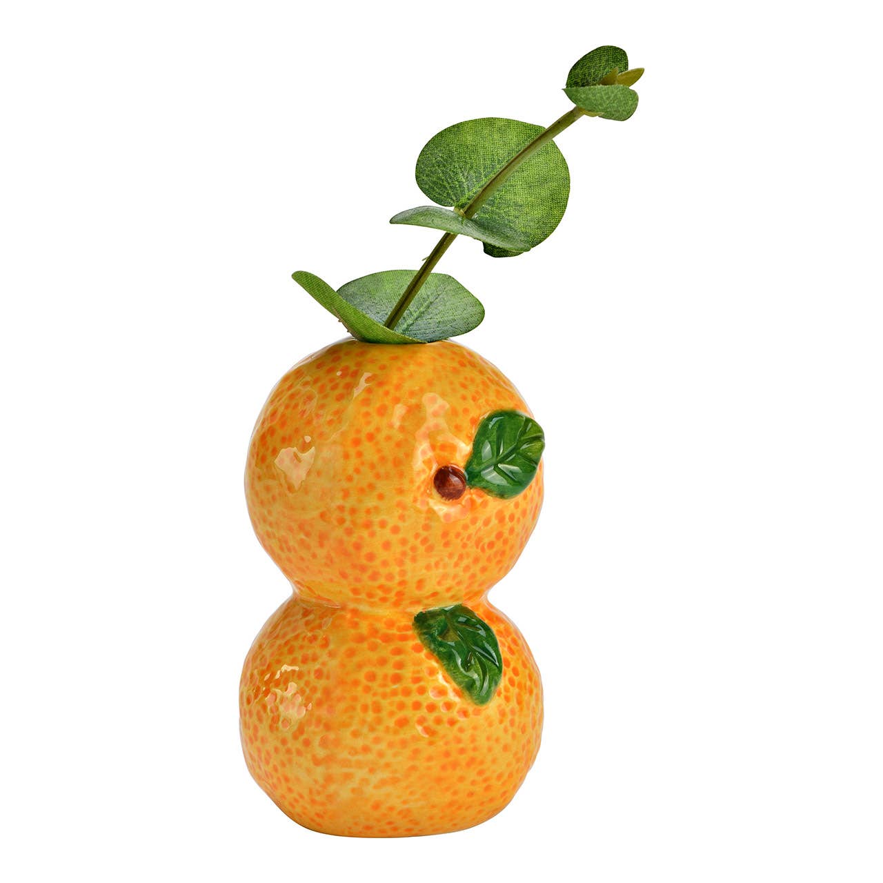 Wurm – Engroshandel Vase – Vase Orange i keramik, Orange (B/H/D) 6x10x6cm1