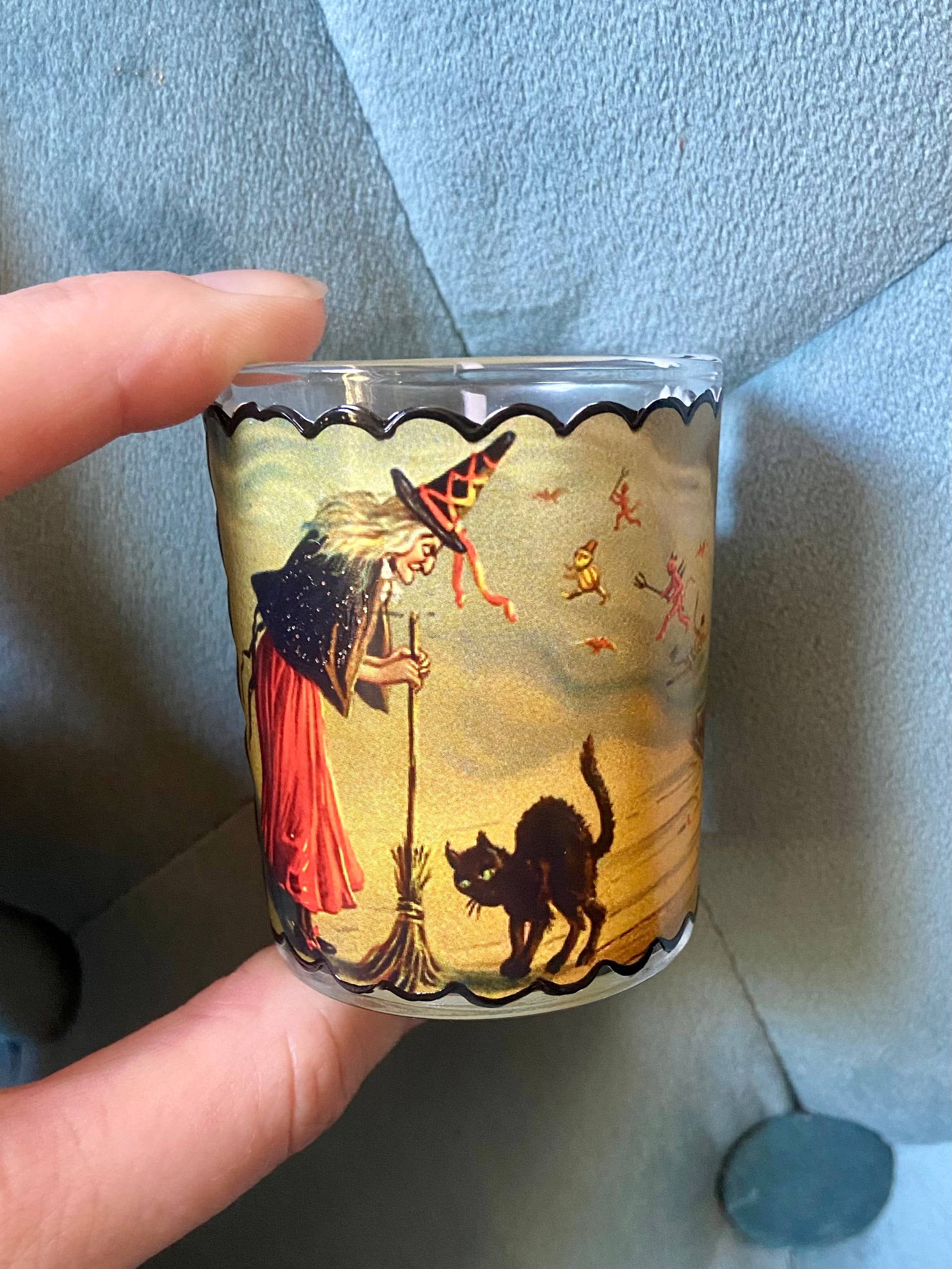 Seventh Muse - Wholesale Votive Candle - Halloween Votive Candles - Vintage Images1