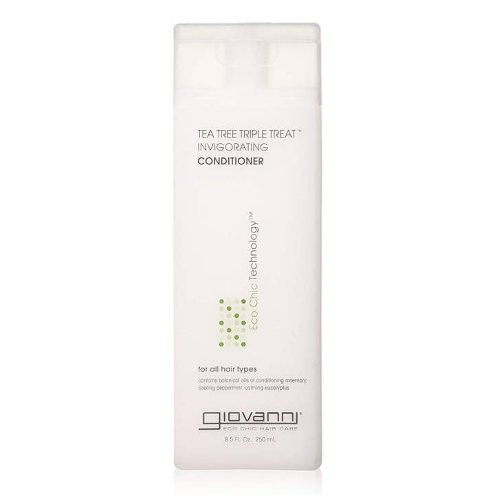 KT Supply - Wholesale Hair Conditioner - Giovanni Eco Chic Tea Tree Triple Treat Conditioner, 8.5 Oz.