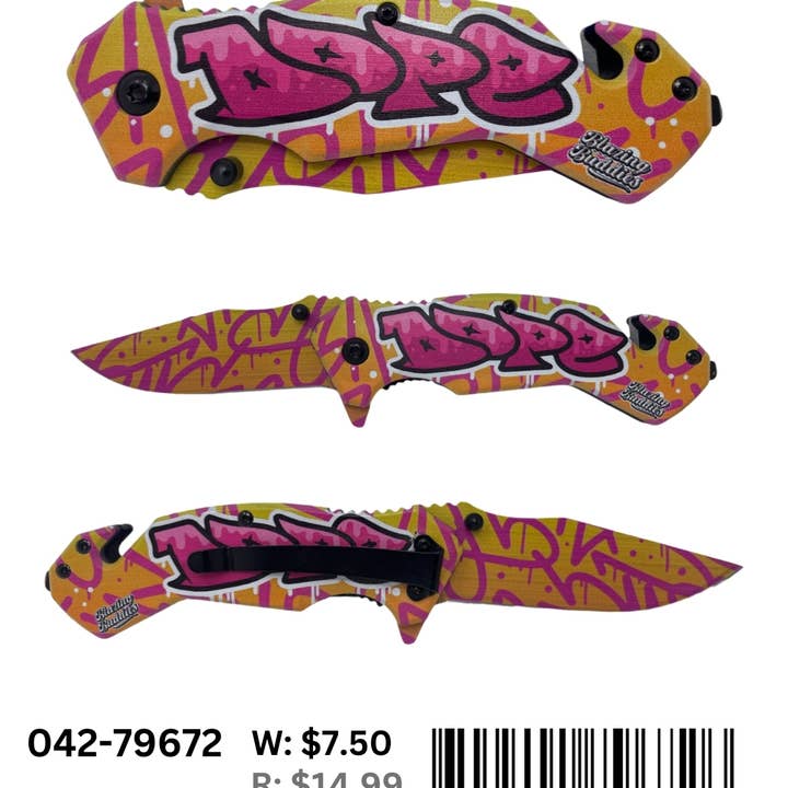 Smithco Distributing - Wholesale Pocket Knife/Holder - Battle Buddy Knives, Pocket Knife198