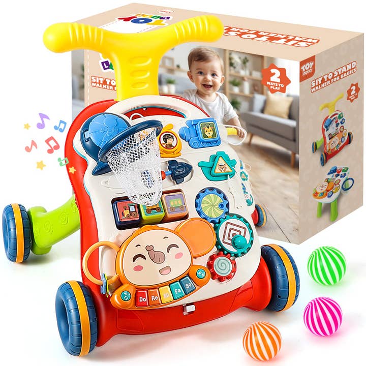 TOY Life - Wholesale Walker - Baby - TOY Life 3 in 1 Baby Push Walker and Activity Center6