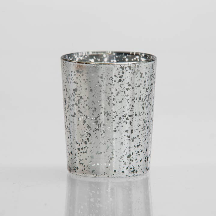 Jacobson - Wholesale Candle Holder - 2.25"W Mercury Glass Candle Votives2