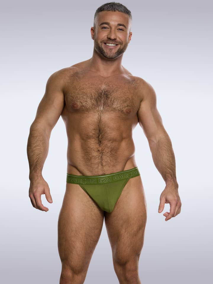 Perizoma in bambù cachi per la vendita all'ingrosso da parte di GARCON® Underwear