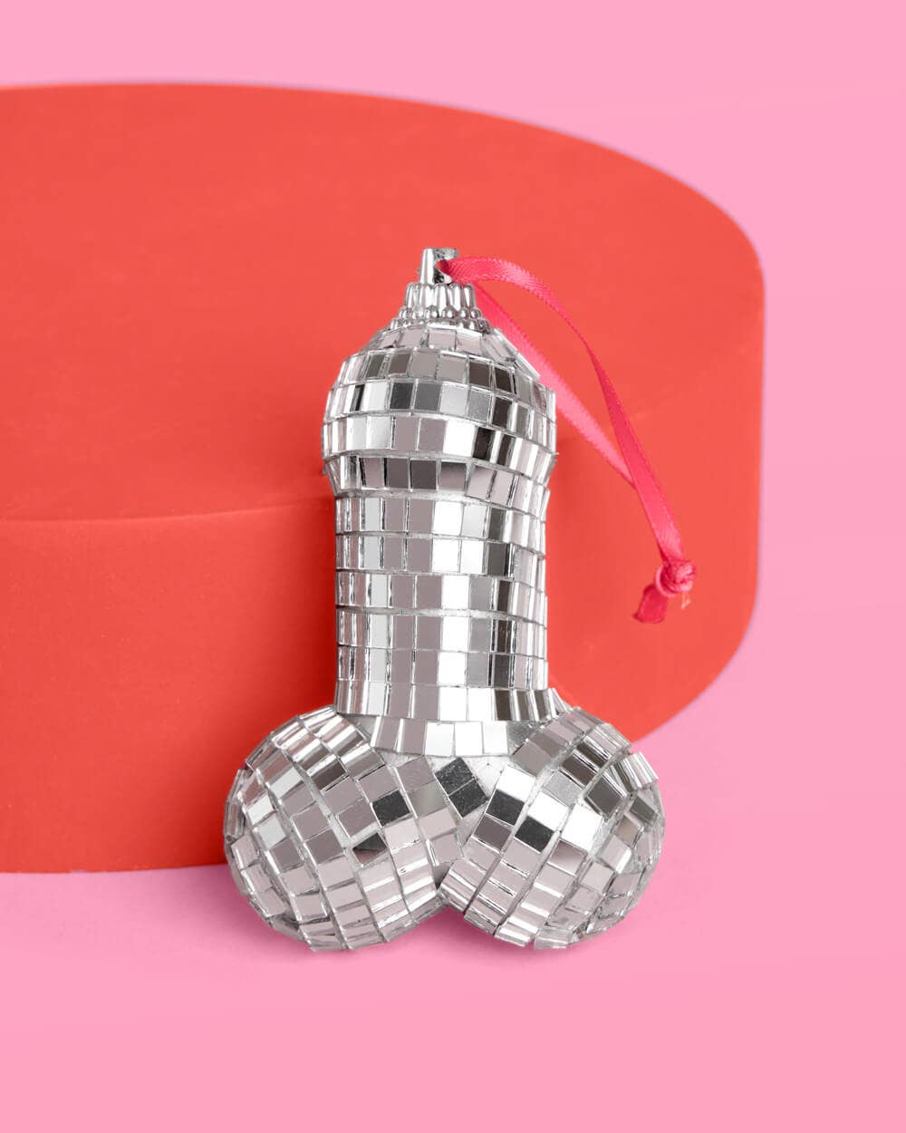 xo, Fetti - Wholesale Ornament - Disco Penis Ornament - silver disco ornament Christmas2