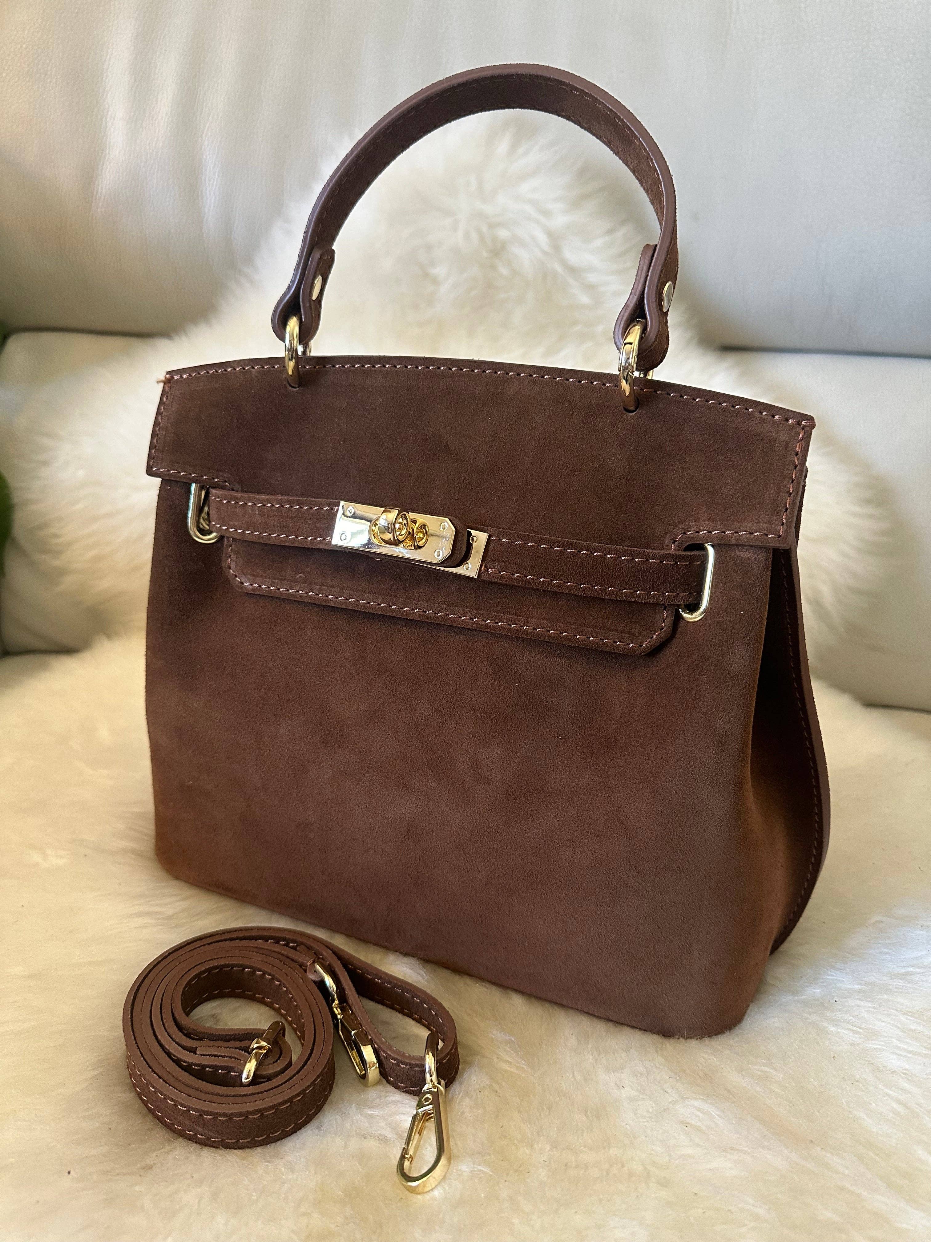 Zhade – wholesale Top handle bag – women's – CHLOE - Genuine suede leather12