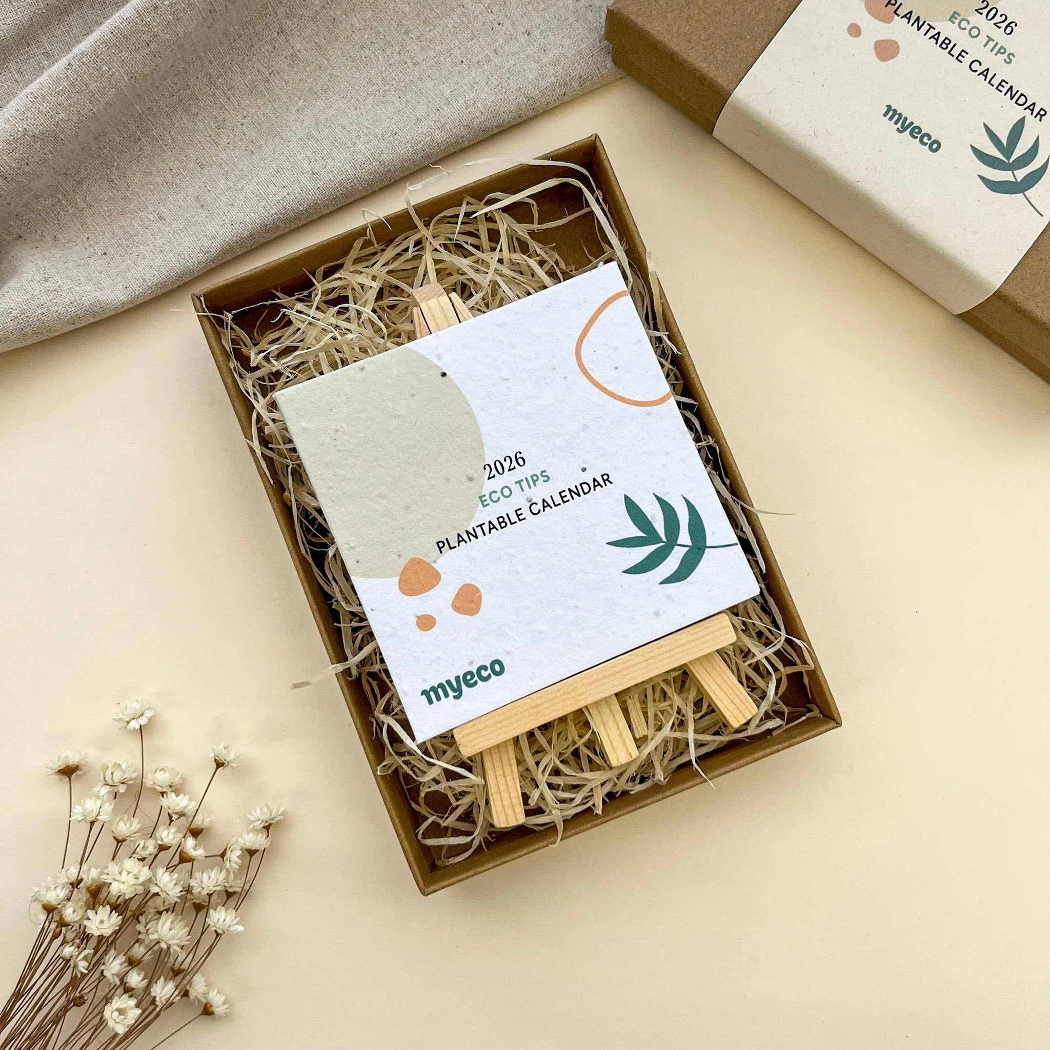 Myeco - Wholesale Calendar - 2026 Plantable Calendar - Eco Tips9