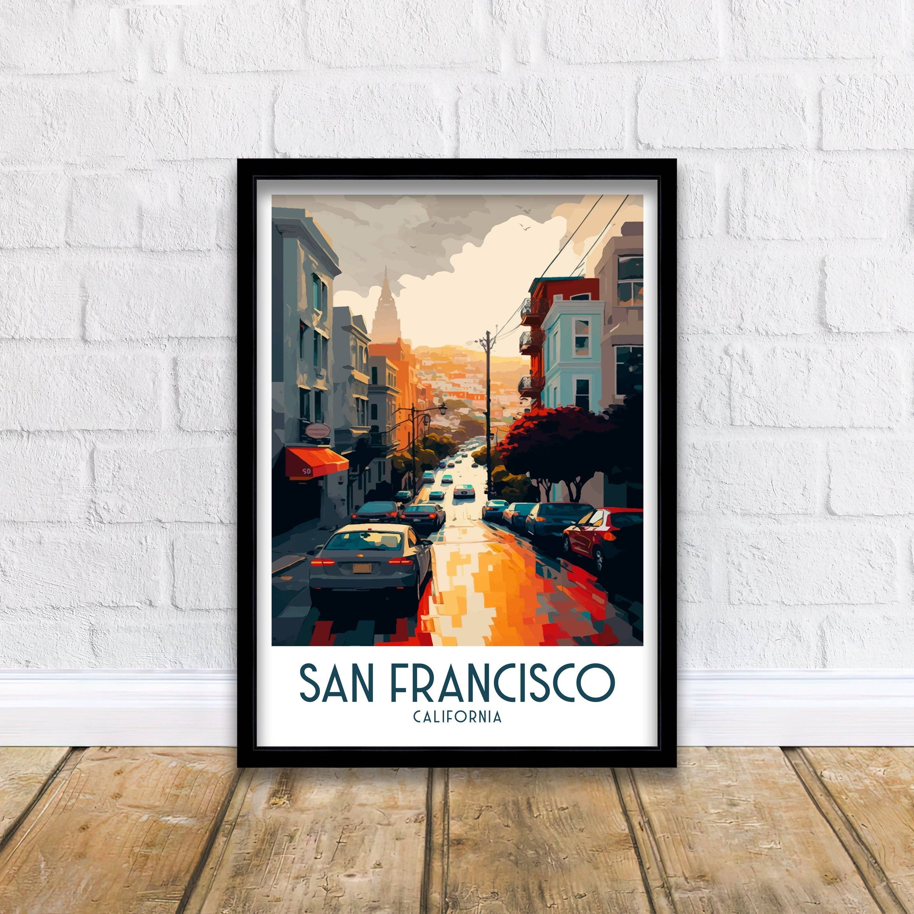 InkNPrintz – wholesale Art print – San Francisco Travel Poster