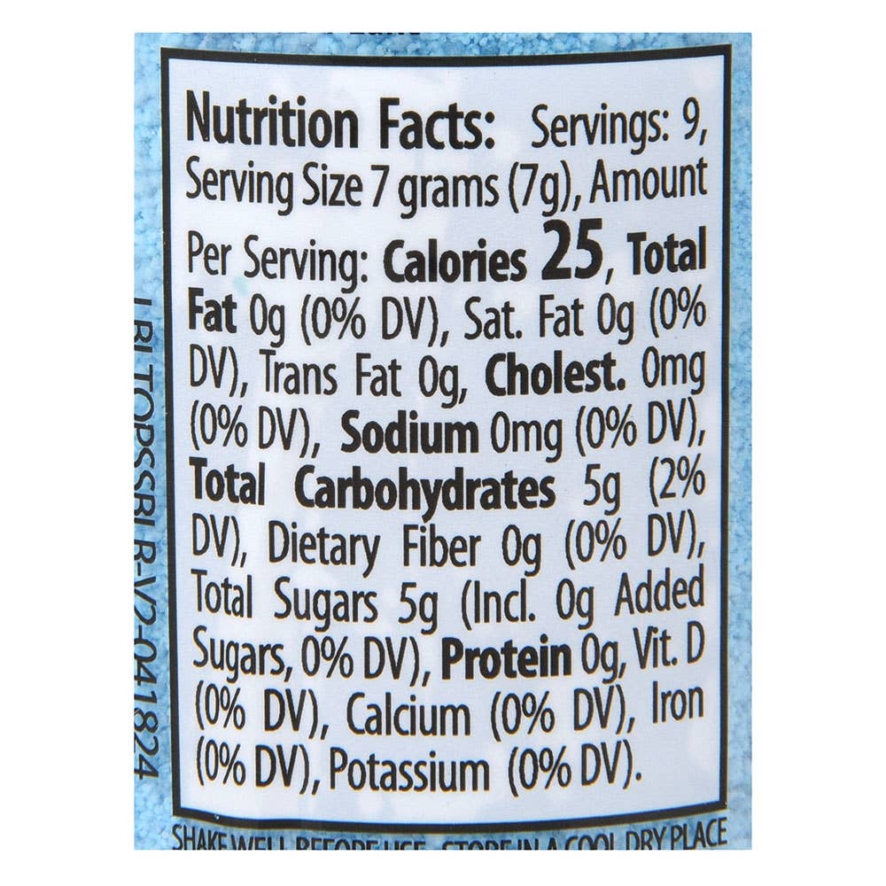 La Luna Bella - Toys - Wholesale Hard Candy - Super Sour Blue Raspberry Topping -  LLB Toys3