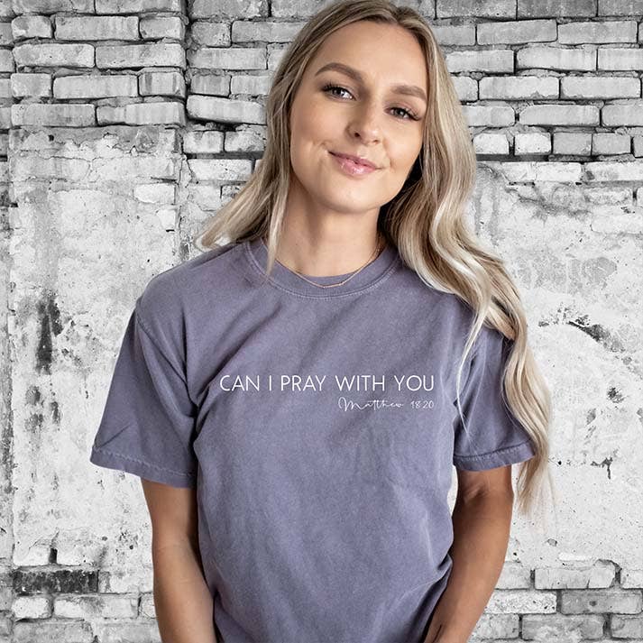 Prayer Shirt – Matthew 18:20 Scripture Tee for wholesale by The Light Company