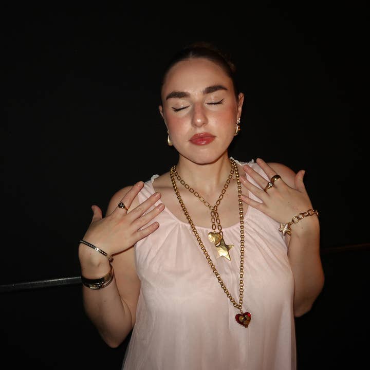 sccollection - Wholesale Pendant/Charm Necklace - Notte Star & Heart Necklace4