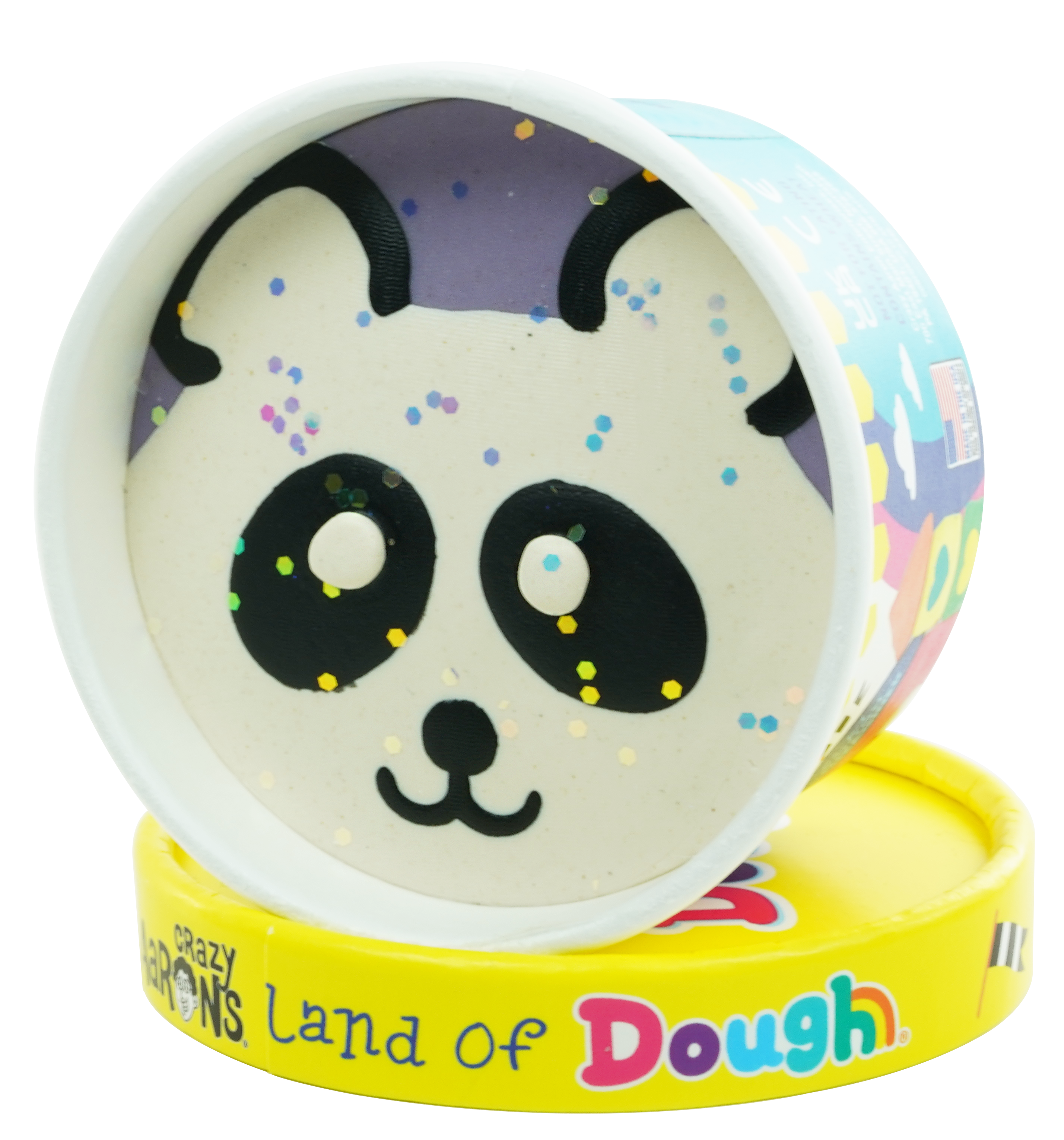Multi Colored Land of Dough 12 Count Medium Zoo Animal Cup Display for wholesale on Faire5