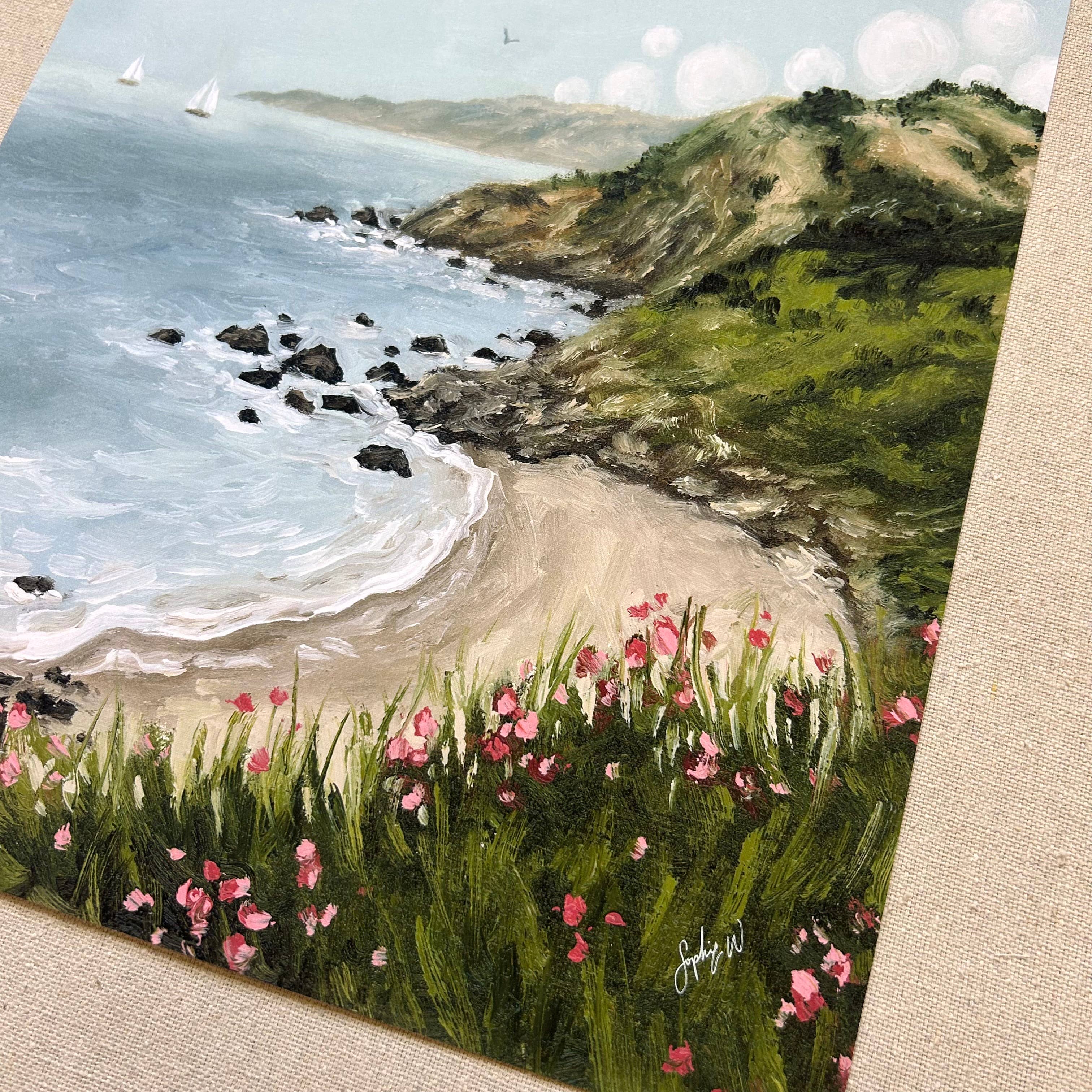 sophie wyatt studio. - Wholesale Art Print - "A Love Letter to the Sea" Fine Art Print2