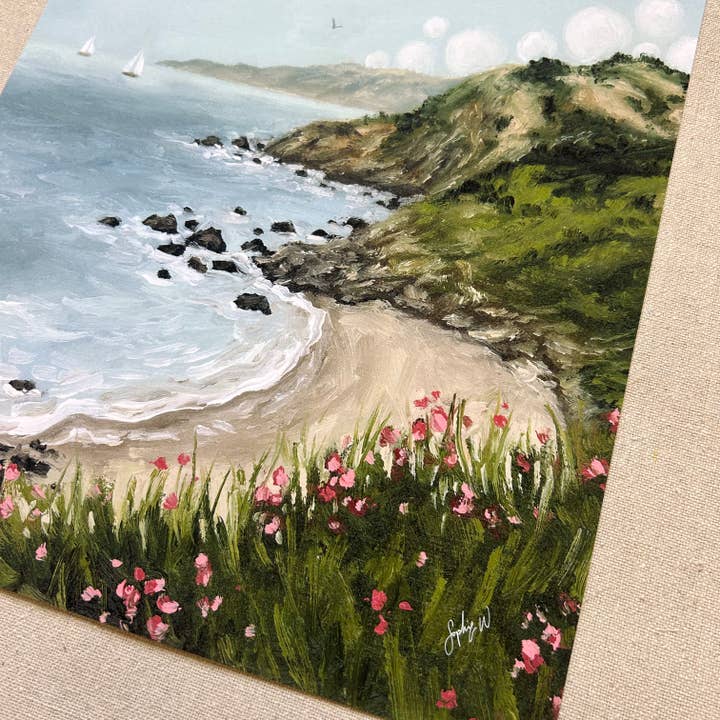 sophie wyatt studio. - Wholesale Art Print - "A Love Letter to the Sea" Fine Art Print2